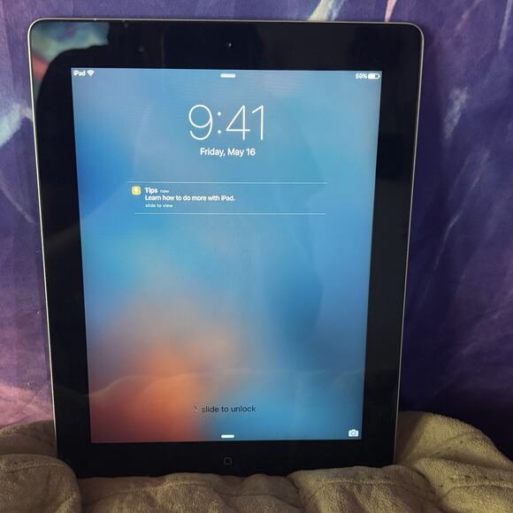 Apple Other - Apple iPad 2 16GB, Wi-Fi Only, 9.7in – Model A1395 – iOS 9.3.5 – Clean & Working